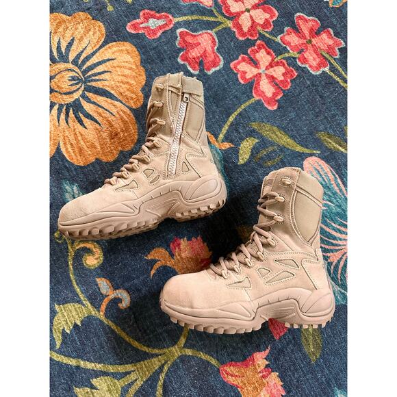 NWOT Reebok Rapid Response RB Hi Work Boot Size M 4 / W 6 - Picture 7 of 12